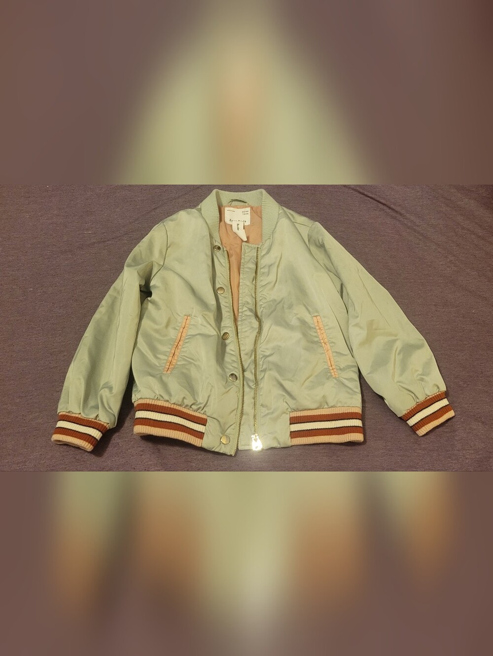 Zara Girls Bomber Jacket size 5/6